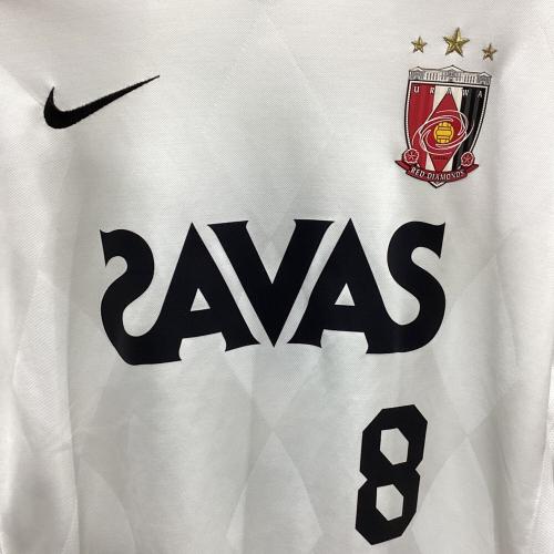 浦和レッズ (ウラワレッズ) 2010-2011シーズン アウェイ サッカーユニフォーム 【8】柏木 陽介 メンズ SIZE XL ホワイト