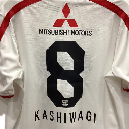 浦和レッズ (ウラワレッズ) 2010-2011シーズン アウェイ サッカーユニフォーム 【8】柏木 陽介 メンズ SIZE XL ホワイト