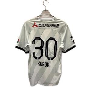 浦和レッズ (ウラワレッズ) 2024シーズン アウェイ サッカーユニフォーム FN8541-043 【30】興梠 慎三 メンズ SIZE XL ホワイト×グレー