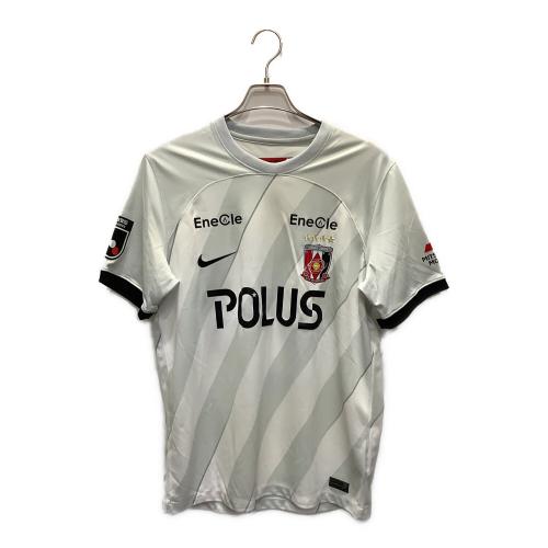 浦和レッズ (ウラワレッズ) 2024シーズン アウェイ サッカーユニフォーム FN8541-043 【30】興梠 慎三 メンズ SIZE XL ホワイト×グレー