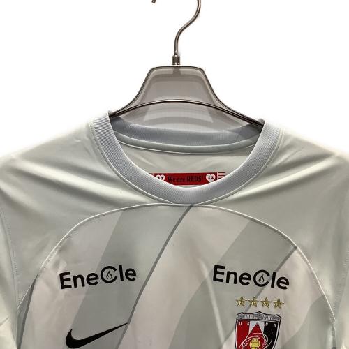 浦和レッズ (ウラワレッズ) 2024シーズン アウェイ サッカーユニフォーム FN8541-043 【30】興梠 慎三 メンズ SIZE XL ホワイト×グレー