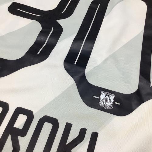 浦和レッズ (ウラワレッズ) 2024シーズン アウェイ サッカーユニフォーム FN8541-043 【30】興梠 慎三 メンズ SIZE XL ホワイト×グレー