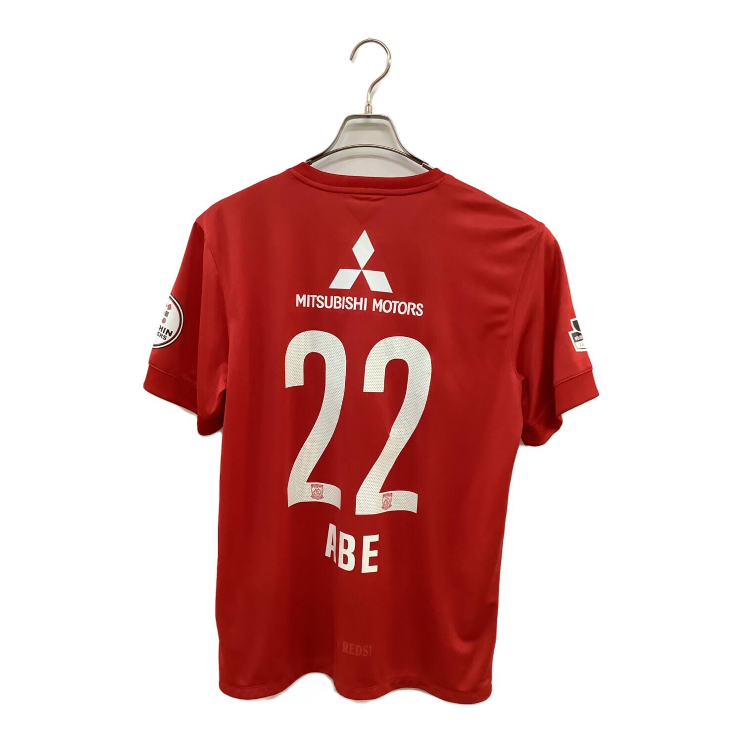 NIKE (ナイキ) サッカーユニフォーム メンズ SIZE XL レッド 阿部 勇樹