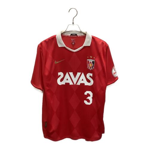 NIKE (ナイキ) 2010シーズンホームユニフォーム  サッカーユニフォーム 385769-611 細貝 萌【3】 メンズ SIZE XL レッド