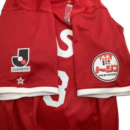 NIKE (ナイキ) 2010シーズンホームユニフォーム  サッカーユニフォーム 385769-611 細貝 萌【3】 メンズ SIZE XL レッド