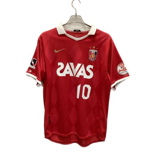 NIKE (ナイキ) 2010シーズンホームユニフォーム サッカーユニフォーム 385769-611 ポンテ【10】 メンズ SIZE XL レッド