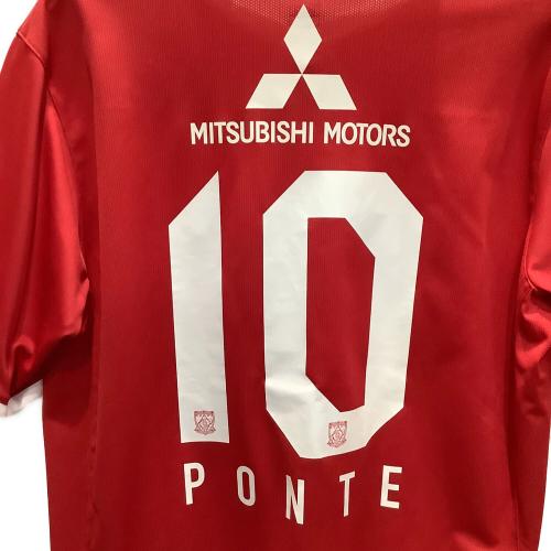 NIKE (ナイキ) 2010シーズンホームユニフォーム サッカーユニフォーム 385769-611 ポンテ【10】 メンズ SIZE XL レッド