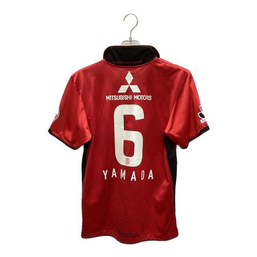 NIKE (ナイキ) 2011シーズンホームユニフォーム サッカーユニフォーム 410928-616 山田 暢久【6】 メンズ SIZE L レッド