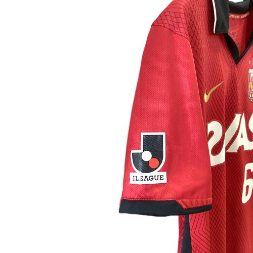 NIKE (ナイキ) 2011シーズンホームユニフォーム サッカーユニフォーム 410928-616 山田 暢久【6】 メンズ SIZE L レッド