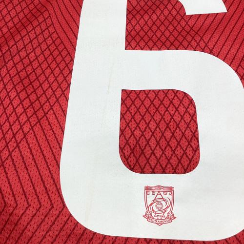 NIKE (ナイキ) 2011シーズンホームユニフォーム サッカーユニフォーム 410928-616 山田 暢久【6】 メンズ SIZE L レッド