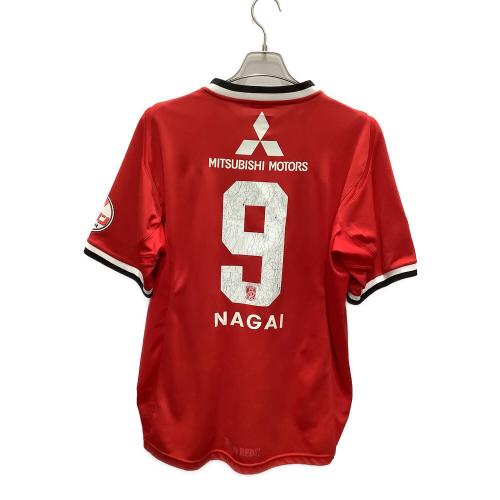 NIKE (ナイキ) 2007シーズンホームユニフォーム サッカーユニフォーム 226876 永井 雄一郎【9】 メンズ SIZE XL レッド