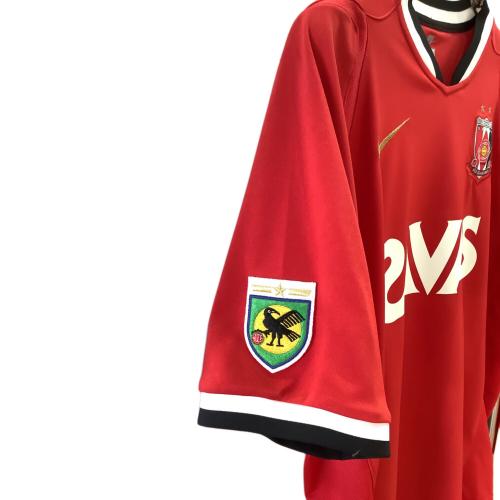 NIKE (ナイキ) 2007シーズンホームユニフォーム サッカーユニフォーム 226876 永井 雄一郎【9】 メンズ SIZE XL レッド