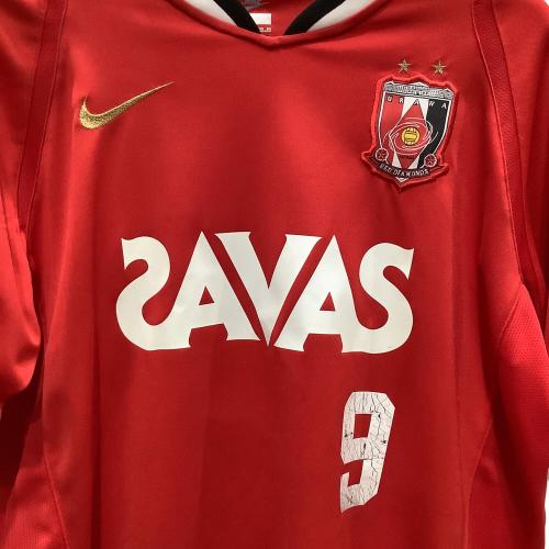 NIKE (ナイキ) 2007シーズンホームユニフォーム サッカーユニフォーム 226876 永井 雄一郎【9】 メンズ SIZE XL レッド