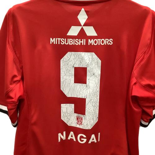 NIKE (ナイキ) 2007シーズンホームユニフォーム サッカーユニフォーム 226876 永井 雄一郎【9】 メンズ SIZE XL レッド