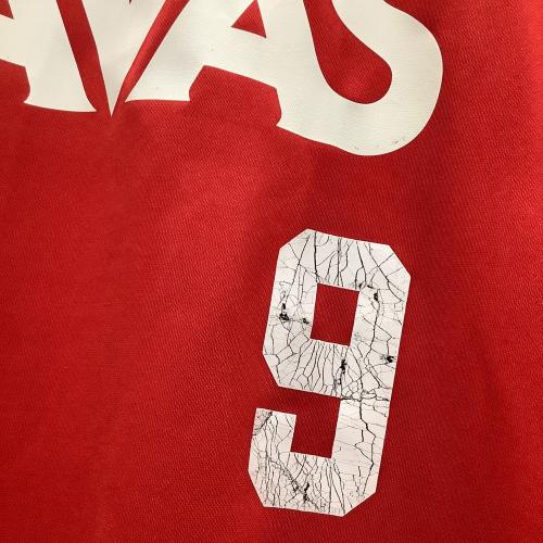 NIKE (ナイキ) 2007シーズンホームユニフォーム サッカーユニフォーム 226876 永井 雄一郎【9】 メンズ SIZE XL レッド