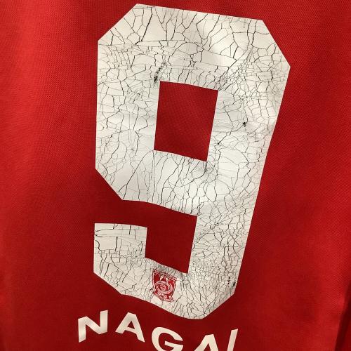 NIKE (ナイキ) 2007シーズンホームユニフォーム サッカーユニフォーム 226876 永井 雄一郎【9】 メンズ SIZE XL レッド