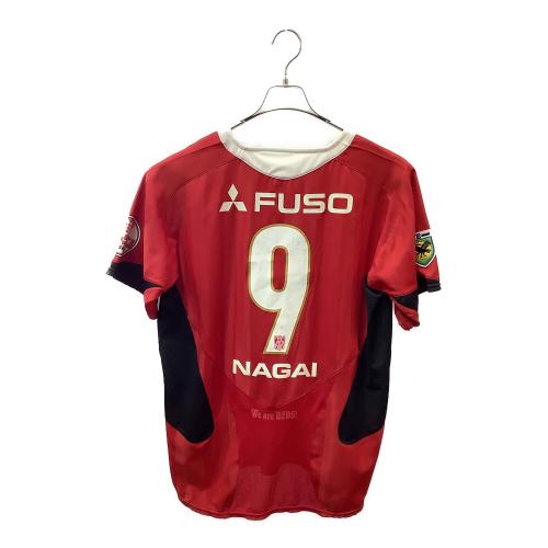 浦和レッズ (ウラワレッズ) サッカーユニフォーム メンズ SIZE XL レッド 永井雄一郎【9】 2006シーズンホームユニフォーム 128219