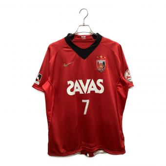 NIKE (ナイキ) 2008シーズンホームユニフォーム サッカーユニフォーム 274623 メンズ SIZE XL レッド