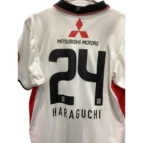 NIKE (ナイキ) 2011アウェイユニフォーム サッカーユニフォーム 410929-101 原口 元気【24】 メンズ SIZE XL ホワイト