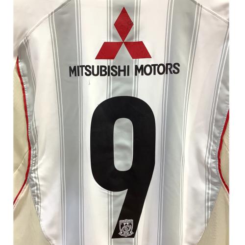 NIKE (ナイキ) サッカーユニフォーム メンズ SIZE XL ホワイト 永井雄一郎【9】 浦和レッズ 2005年 アウェイユニフォーム 196556