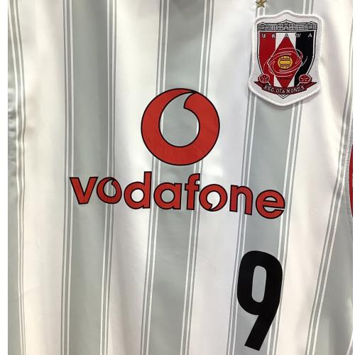 NIKE (ナイキ) サッカーユニフォーム メンズ SIZE XL ホワイト 永井雄一郎【9】 浦和レッズ 2005年 アウェイユニフォーム 196556