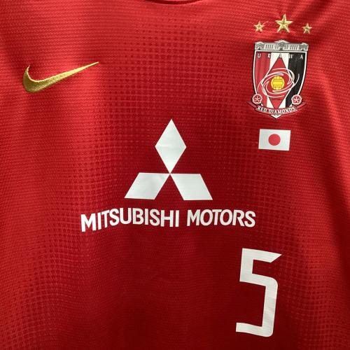 浦和レッズ 2013シーズンACLホームユニフォーム サッカーユニフォーム 517529-655 槙野 智章 【5】 メンズ SIZE XL レッド