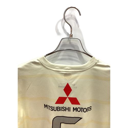 浦和レッズ (ウラワレッズ) サッカーユニフォーム メンズ SIZE XL アイボリー 山田暢久【6】 2013アウェイユニフォーム 517530-710