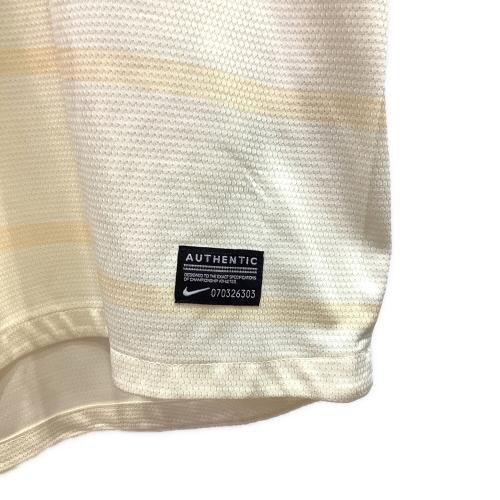 浦和レッズ (ウラワレッズ) サッカーユニフォーム メンズ SIZE XL アイボリー 山田暢久【6】 2013アウェイユニフォーム 517530-710