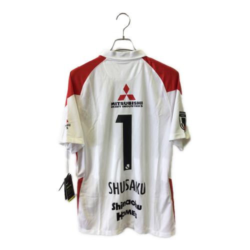 浦和レッズ (ウラワレッズ) サッカーユニフォーム メンズ SIZE XL ホワイト 【1】西川 周作 2021シーズン アウェイ CV9241-100