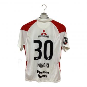 浦和レッズ (ウラワレッズ) 2021シーズン アウェイ サッカーユニフォーム CV9241-100 【30】興梠 慎三 メンズ SIZE XL ホワイト