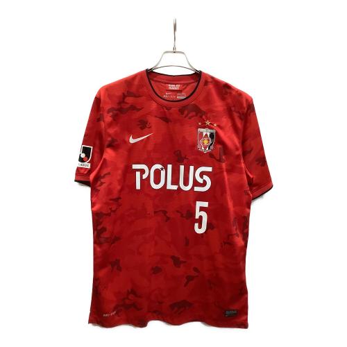 浦和レッズ (ウラワレッズ) 2014シーズン ホーム サッカーユニフォーム 585513-606 【5】槙野 智章 メンズ SIZE XL レッド