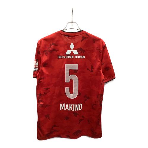 浦和レッズ (ウラワレッズ) 2014シーズン ホーム サッカーユニフォーム 585513-606 【5】槙野 智章 メンズ SIZE XL レッド