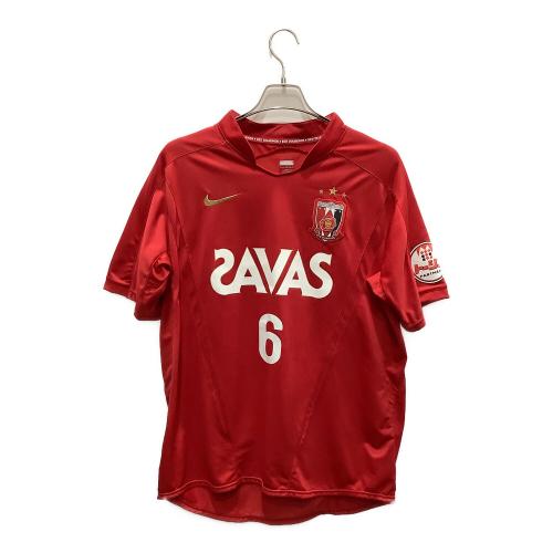 浦和レッズ (ウラワレッズ) 2009シーズン ホーム サッカーユニフォーム 【6】山田 暢久 メンズ SIZE XL レッド