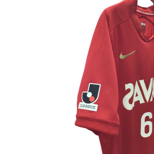 浦和レッズ (ウラワレッズ) 2009シーズン ホーム サッカーユニフォーム 【6】山田 暢久 メンズ SIZE XL レッド