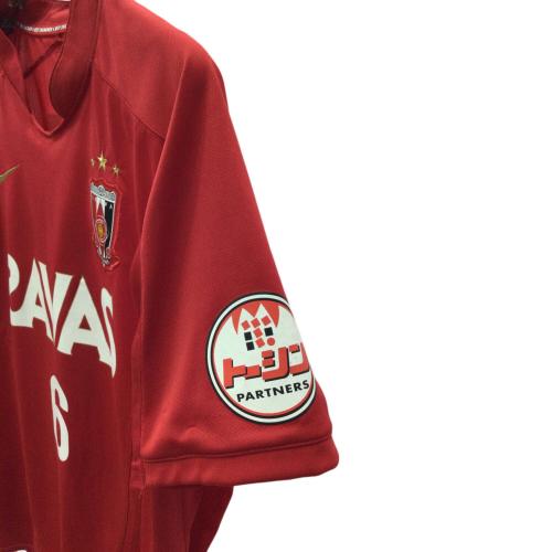 浦和レッズ (ウラワレッズ) 2009シーズン ホーム サッカーユニフォーム 【6】山田 暢久 メンズ SIZE XL レッド