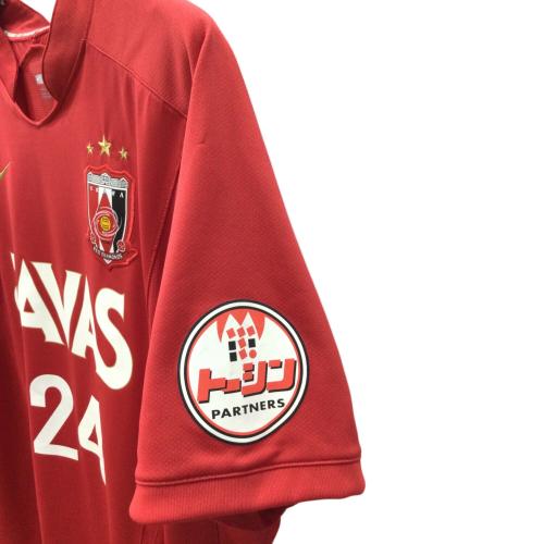 浦和レッズ (ウラワレッズ) 2009シーズン ホーム サッカーユニフォーム 【24】原口 元気 メンズ SIZE XL レッド