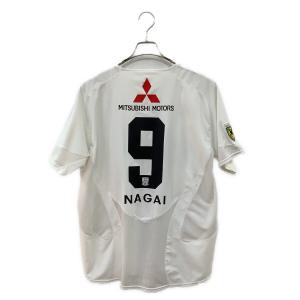 浦和レッズ (ウラワレッズ) 2007シーズン アウェイ サッカーユニフォーム 【9】永井 雄一郎 メンズ SIZE XL ホワイト