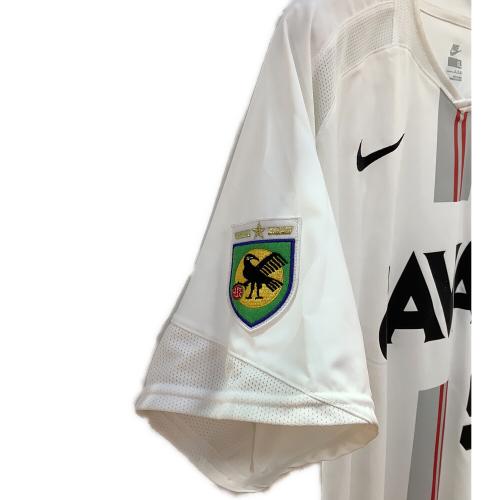 浦和レッズ (ウラワレッズ) 2007シーズン アウェイ サッカーユニフォーム 【9】永井 雄一郎 メンズ SIZE XL ホワイト
