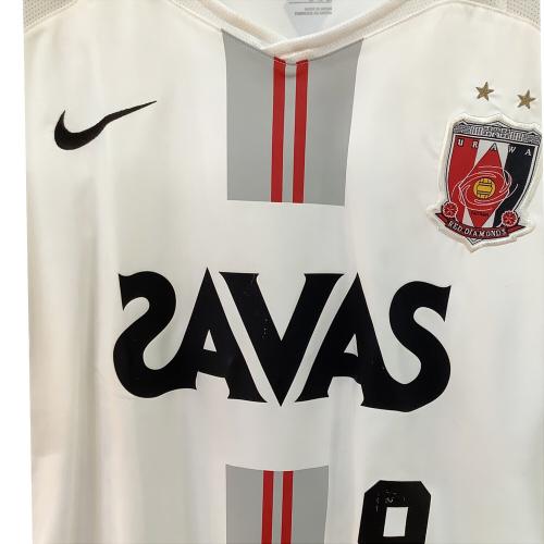 浦和レッズ (ウラワレッズ) 2007シーズン アウェイ サッカーユニフォーム 【9】永井 雄一郎 メンズ SIZE XL ホワイト