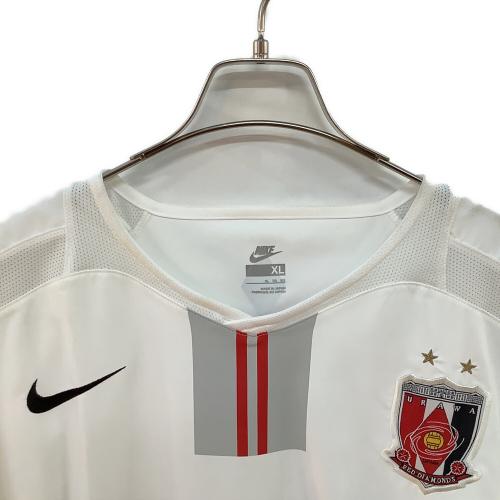 浦和レッズ (ウラワレッズ) 2007シーズン アウェイ サッカーユニフォーム 【9】永井 雄一郎 メンズ SIZE XL ホワイト