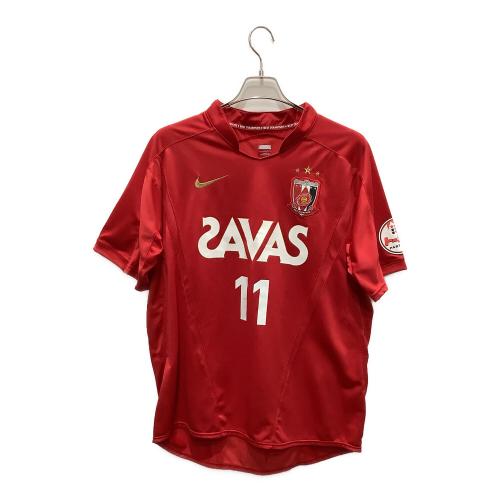 浦和レッズ (ウラワレッズ) 2009シーズン ホーム サッカーユニフォーム 【11】田中 達也 メンズ SIZE XL レッド