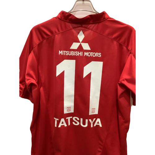 浦和レッズ (ウラワレッズ) 2009シーズン ホーム サッカーユニフォーム 【11】田中 達也 メンズ SIZE XL レッド
