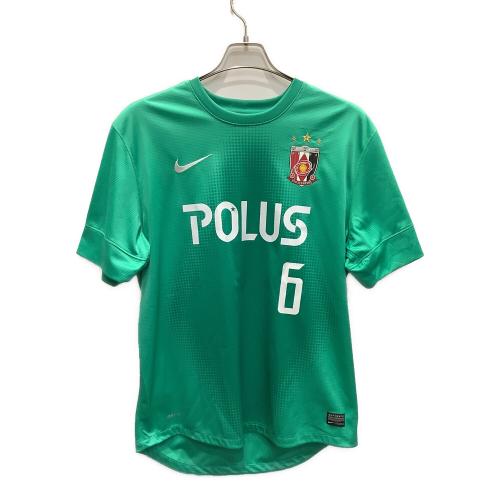浦和レッズ (ウラワレッズ) 2013シーズン サード サッカーユニフォーム 517529-355 【6】山田 暢久 メンズ SIZE XL グリーン