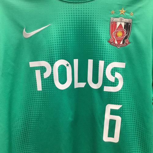 浦和レッズ (ウラワレッズ) 2013シーズン サード サッカーユニフォーム 517529-355 【6】山田 暢久 メンズ SIZE XL グリーン