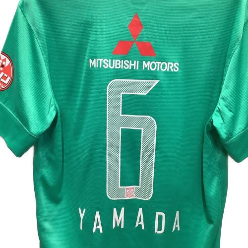 浦和レッズ (ウラワレッズ) 2013シーズン サード サッカーユニフォーム 517529-355 【6】山田 暢久 メンズ SIZE XL グリーン
