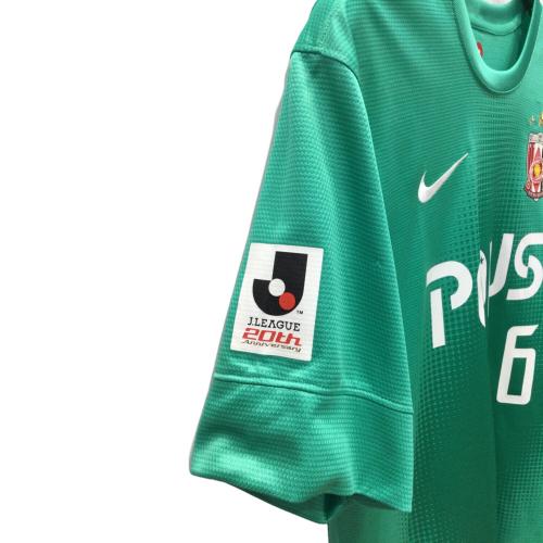 浦和レッズ (ウラワレッズ) 2013シーズン サード サッカーユニフォーム 517529-355 【6】山田 暢久 メンズ SIZE XL グリーン