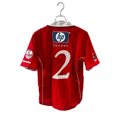 浦和レッズ (ウラワレッズ) サッカーユニフォーム メンズ SIZE O レッド 【2】坪井 慶介 2003シーズン ホーム