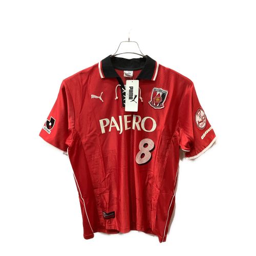 浦和レッズ (ウラワレッズ) 2001-2002シーズン ホーム サッカーユニフォーム SIZE L-O 【8】小野 伸二 小野伸二フェイエノールト移籍記念ユニフォーム PXA-RE01RT