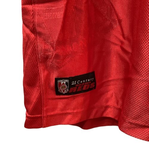 浦和レッズ (ウラワレッズ) サッカーユニフォーム メンズ SIZE L-O レッド 【8】小野 伸二 2001-2002シーズン ホーム