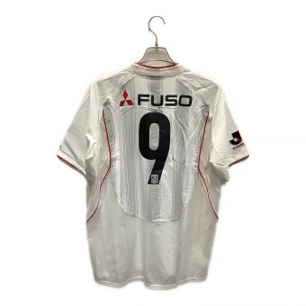 浦和レッズ (ウラワレッズ) 2004シーズン アウェイ サッカーユニフォーム L102835 【9】永井 雄一郎 メンズ SIZE XL ホワイト